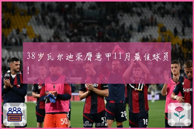 38岁瓦尔迪荣膺意甲11月最佳球员！