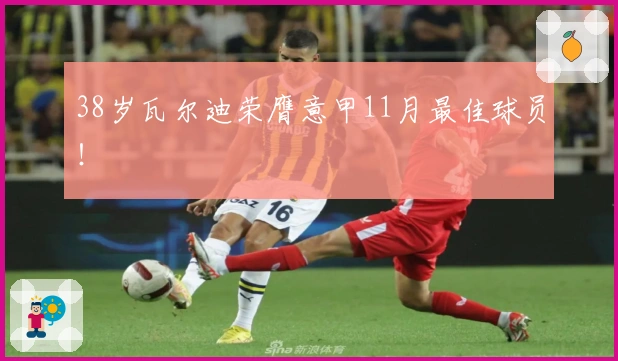 38岁瓦尔迪荣膺意甲11月最佳球员!